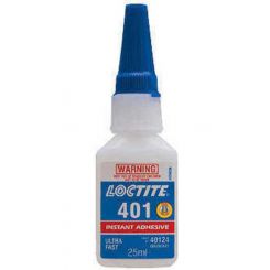 Loctite 401 Medium Strength Viscosity Fast Curing Instant Adhesive 25ml(40125ML)