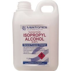 Mektronics IPA Technical Grade, 100% Pure, Isopropyl Alcohol 1 litre