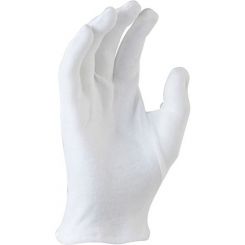 Mektronics Hemmed Cotton Interlock Gloves - Mens