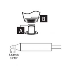 Metcal Tip Desolder Id 1.28MM (0.052In)