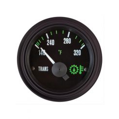 Stewart Warner Gauge HD Plus Transmission Temp 140-320F 2-1/16" Black