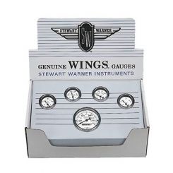 Stewart Warner Gauge Kit Wings Electronic Speedo Fuel Level Oil Press