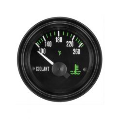 Stewart Warner Gauge Tmp Cool Elec Heavy Duty + 100-260F 2-1/16"