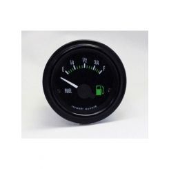 Stewart Warner Gauge HD Plus Fuel Level 240/33 2-1/16 In Elec Black