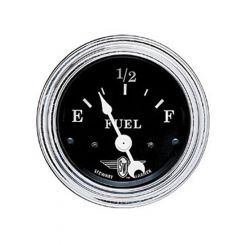 Stewart Warner Gauge Wings Fuel Level 240-33 2-1/16" Electrical Black