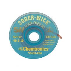 Soder-Wick Desolder Braid Lead-Free, 1.5mm x 3m