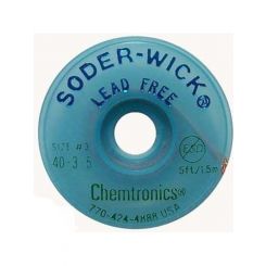 Soder-Wick Lead-Free Desolder Braid, , 1.5mm-1.5m