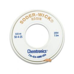 Soder-Wick Rosin Flux Desolder Braid 2.8mm-25ft ()