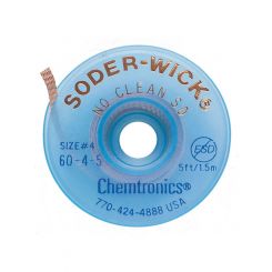 Soder-Wick No Clean Desolder Braid 2.8mm-5ft ()
