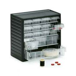 Treston 16 Clear Drawer Storage Cabinet