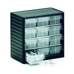 Treston 12 Clear Drawer Small Parts Storage Cabinet