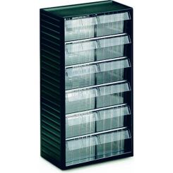 Treston 12 Clear Drawer Small Parts Storage Cabinet