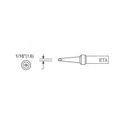 Weller Tip Soldering Screwdriver 1.6mm for WES50/WES51/WEDS51