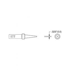 Weller Tip Soldering Conical 0.6mm for WES50/WES51/WEDS5