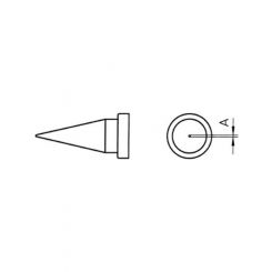 Weller solder tip 0.25mm conical