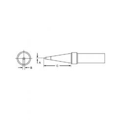 Weller Solder Tip 0.79mm Conical