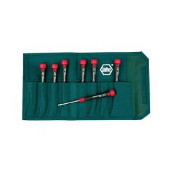 Wiha 7 Piece PicoFinish Precision Ball End Hex Screwdriver Pouch Set