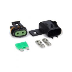 American Autowire Fuse Terminal Waterproof In-Line Plastic Black ATC /