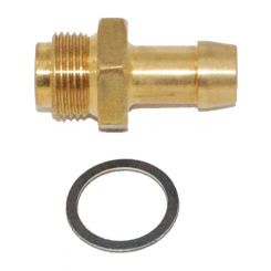 Advanced Engine Design Carburetor Inlet Fitting Straight 3/8 in Hose Bar