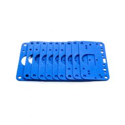 Advanced Engine Design Carburetor Gaskets Reusable Composite Blue Meter