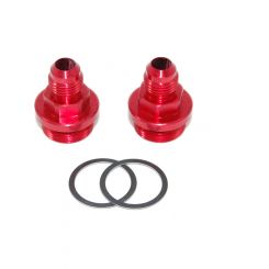 Advanced Engine Design Carburetor Inlet Fitting Straight 6 AN Male to 7/
