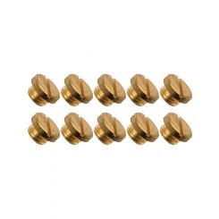 Advanced Engine Design Float Bowl Sight Plugs Gasket Brass Natural Holl