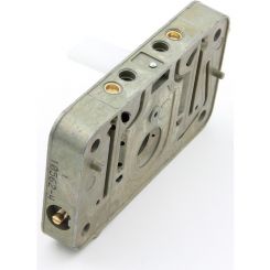 Advanced Engine Design Metering Block Aluminum Chromate Primary Holley 4