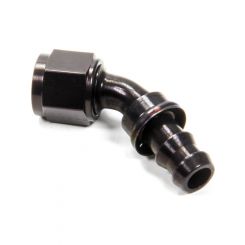 Aeroquip Fitting Hose End AQP Socketless 45 Degree 8 AN Hose Barb to