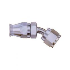 Aeroquip Fitting Hose End PTFE Racing Hose 45 Degree 4 AN Hose to 4 A