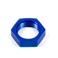 Aeroquip Bulkhead Fitting Nut - 10 AN - Aluminum - Blue Anodize - Each