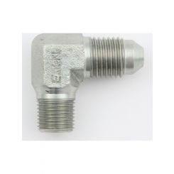 Aeroquip Fitting Adapter 90 Degree 3 AN Male to 1/8 in NPT Male Steel
