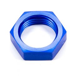 Aeroquip Bulkhead Fitting Nut - 10 AN - Aluminum - Blue Anodize - Each
