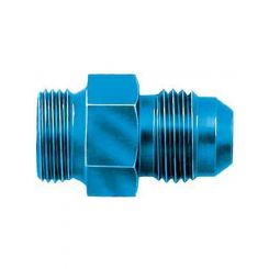 Aeroquip Carburetor Inlet Fitting Straight 6 AN Male to 9/16-24 in Ma