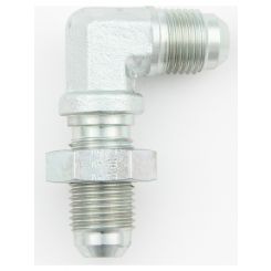Aeroquip Fitting Bulkhead 90 Degree 4 AN Male to 4 AN Male Bulkhead S