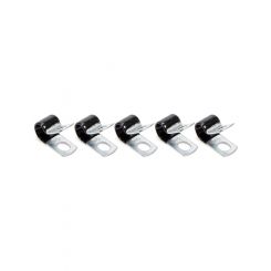 Aeroquip Line Clamp Adel 0.437 in ID Vinyl Coated Steel Set of 5