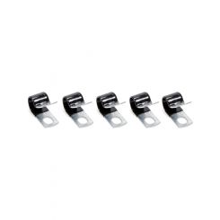 Aeroquip Line Clamp Adel 0.500 in ID Vinyl Coated Steel Set of 5