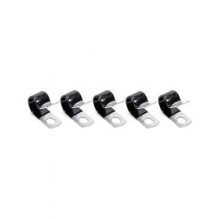 Aeroquip Line Clamp Adel 0.625 in ID Vinyl Coated Steel Set of 5