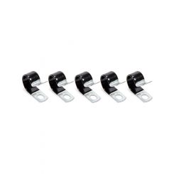 Aeroquip Line Clamp Adel 0.812 in ID Vinyl Coated Steel Set of 5