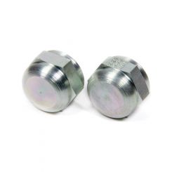 Aeroquip Fitting - Cap - 12 AN - Steel - Natural - Pair