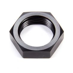 Aeroquip Bulkhead Fitting Nut 12 AN Aluminum Black Anodize