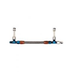 Aeroquip Carburetor Fuel Line 6 AN Single Male Inlet 9/16-24 in Dual