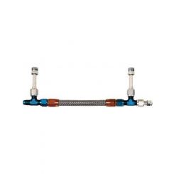 Aeroquip Carburetor Fuel Line 6 AN Single Male Inlet 9/16-24 in Dual
