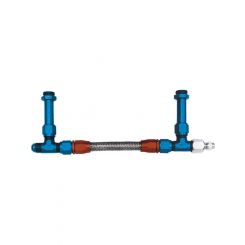 Aeroquip Carburetor Fuel Line 8 AN Single Male Inlet 7/8-20 in Dual O