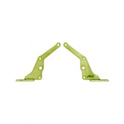 Afco Racing Products Motor Mount Bolt-On Steel Zinc Oxide Rear Chevy V8