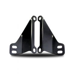 Afco Racing Products Motor Mount Bolt-On Steel Black Powder Coat Front