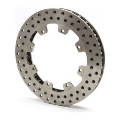 Afco Racing Products Brake Rotor Straight Vane Drilled 11.750 in OD