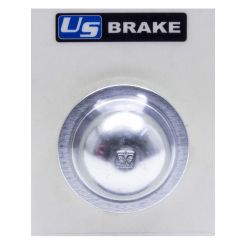 Afco Racing Products Rotor Dust Cap 2.086 in Diameter Steel Natural