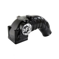 AFE Power Intake Pipe Elbow Blade Runner Aluminum Black Powder Coat