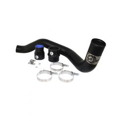 AFE Power Intercooler Pipe Blade Runner Stainless Black Powder Coat