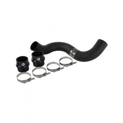 AFE Power Intercooler Pipe Blade Runner Aluminum Black Powder Coat I